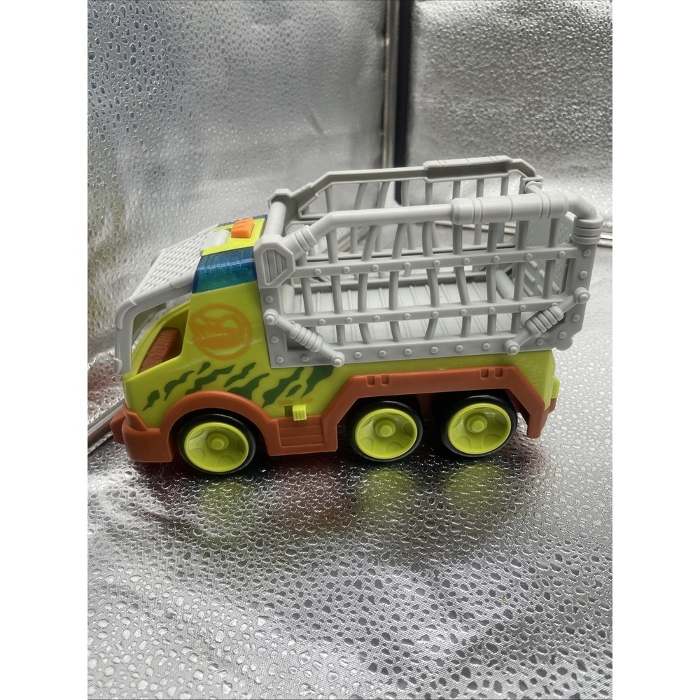 Dino Park Truck-‎ Happy Kid Toy- Lights And Sound Work English Or Spanish